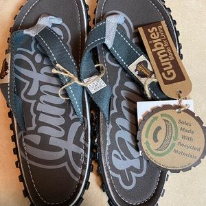 Brand new Gumbies flip flops